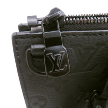 将图像加载到图库查看器中,LOUIS VUITTON Sac Plat NoirM21884 Monogram Taurillon Leather