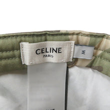 将图像加载到图库查看器中,CELINE Triomphe cap Size M Khaki/Multicolor2AUT6305U Cotton100%