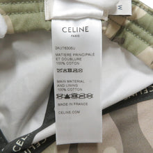 将图像加载到图库查看器中,CELINE Triomphe cap Size M Khaki/Multicolor2AUT6305U Cotton100%