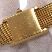 将图像加载到图库查看器中,CARTIER Tank Louis MM H27.9mm×W20.6mm 18K Yellow Gold White Dial78087
