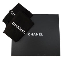 Load image into Gallery viewer, CHANEL short boots Black/WhiteG33823 Tweed Faux Pearl Size 38