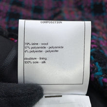 将图像加载到图库查看器中,CHANEL CC LogoButton TweedSkirt Size 36 Black/Pink/MulticolorP73672 Wool 79% Nylon17% Polyester4% Rhinestone