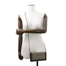 Load image into Gallery viewer, Bottega Veneta INTRECCIATO Chain Wallet Gold/Black521276 VCLM1 Leather