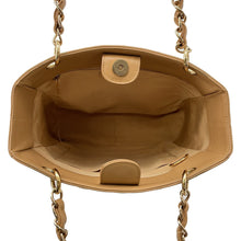 将图像加载到图库查看器中,CHANEL PST ChainTote Bag BeigeA50994 Caviar Leather