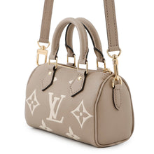 Load image into Gallery viewer, LOUIS VUITTON Nano Speedy TourterelleGrayM82890 Monogram Empreinte Leather Size Nano