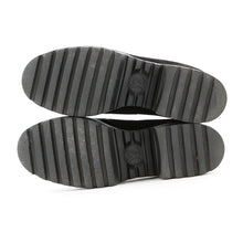 Load image into Gallery viewer, LOUIS VUITTON Laureate Boots Black1AC7W0 Monogram Empreinte Leather Suede Size 38