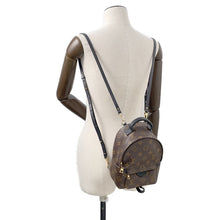Load image into Gallery viewer, LOUIS VUITTON Palm Springs Backpack NoirM44873 Monogram Size MINI