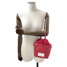 将图像加载到图库查看器中,Maison Margiela Maison Margiela 5AC bucket bag Red Leather Size Mini