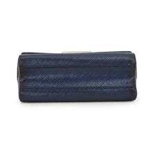 将图像加载到图库查看器中,LOUIS VUITTON Twist Navy Epi Leather Sequins Size MM
