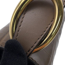 Load image into Gallery viewer, Chloe ★Chloe C Shoulder Bag Khaki Embossed Leather