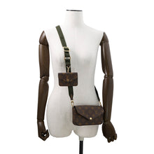 将图像加载到图库查看器中,LOUIS VUITTON ★Murti Felicie Pochette GreenM80091 Monogram