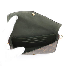 将图像加载到图库查看器中,LOUIS VUITTON ★Murti Felicie Pochette GreenM80091 Monogram