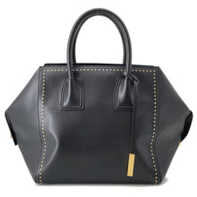将图像加载到图库查看器中,Stella McCartney ★Studded tote Black Leather