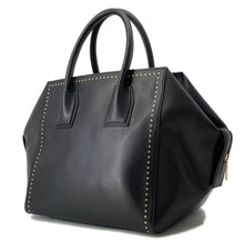 将图像加载到图库查看器中,Stella McCartney ★Studded tote Black Leather