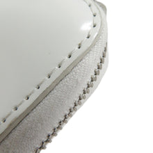 将图像加载到图库查看器中,PRADA ★Triangle Coin purse White1TL433 Leather