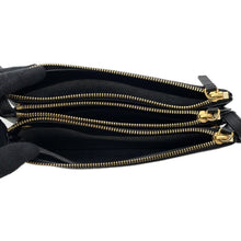 Load image into Gallery viewer, CELINE Trio Shoulder Bag Black192033 Leather Size Small