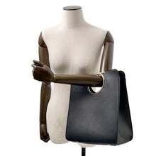 将图像加载到图库查看器中,Ferragamo 2WAYBag BlackFZ-21 Leather