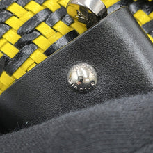 将图像加载到图库查看器中,LOUIS VUITTON ★Rhapsody Line EncreBoots Black/Yellow Leather Size 36