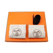 Load image into Gallery viewer, HERMES fresh ankle boots Black Quilted Parachute Fabric Calf Leather Size 36