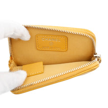 Load image into Gallery viewer, CHANEL ★CHANEL19 Coin purse YellowAP2086 Lambskin
