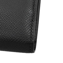 Load image into Gallery viewer, HERMES ★Bearn Souffle Monochrome Black Epsom