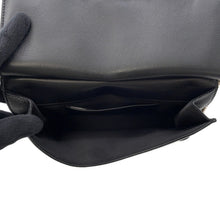 将图像加载到图库查看器中,JIMMY CHOO ★ChainShoulder Black Leather