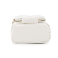 将图像加载到图库查看器中,CHANEL Matelasse 2WAY Chain Bucket WhiteAP2913 Caviar Leather Size Mini