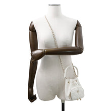 将图像加载到图库查看器中,CHANEL Matelasse 2WAY Chain Bucket WhiteAP2913 Caviar Leather Size Mini