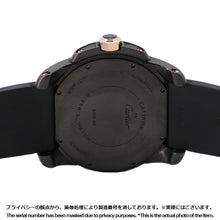 将图像加载到图库查看器中,CARTIER ★Calibre de Cartier Diver W42mm Stainless Steel PG Rubber Black DialW2CA0004