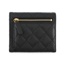 Load image into Gallery viewer, CHANEL ★Matelasse Classic Small Flap Wallet BlackAP0231 Caviar Leather