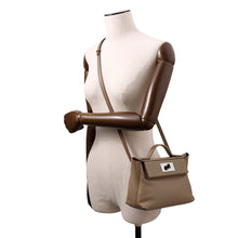 Load image into Gallery viewer, HERMES 24/24 Sac Van Quatre Etoupe Swift Leather Evercolor Size Mini