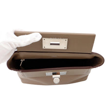 Load image into Gallery viewer, HERMES 24/24 Sac Van Quatre Etoupe Swift Leather Evercolor Size Mini