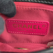 Load image into Gallery viewer, CHANEL MatelasseFlap Bag ChainShoulder Bag BlackAS2833 Calf Leather Size Mini