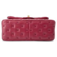 将图像加载到图库查看器中,CHANEL Coco Handle 2WAY Handbag RedA98724 Lambskin Size Small