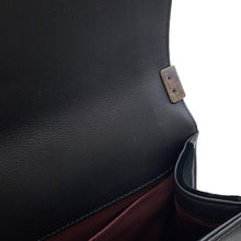 将图像加载到图库查看器中,CHANEL ★Boy Chanel ChainShoulder Bag Black Velour Size 25