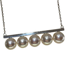 将图像加载到图库查看器中,TASAKI Balance Signature NecklaceP-15884-18KWG 18K White Gold