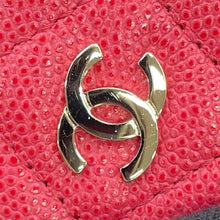 将图像加载到图库查看器中,CHANEL Matelasse Mini Vanity Chain Shoulder Bag PinkAP1340 Caviar Leather