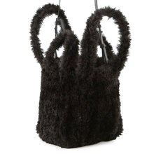 Load image into Gallery viewer, BALENCIAGA ★Everyday North South Tote Bag Black672793 Boa Leather Size XS