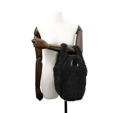 Load image into Gallery viewer, BALENCIAGA Everyday North South Tote Bag Black672793 Boa Leather Size XS