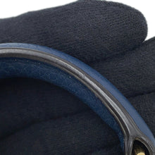 将图像加载到图库查看器中,MOYNAT ★Moynat Régienne 2WAY Handbag Navy Leather Size Nano