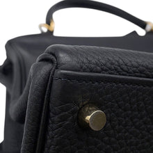 将图像加载到图库查看器中,HERMES Kelly Retourne Black Togo Leather Size 28