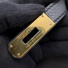 将图像加载到图库查看器中,HERMES Kelly Retourne Black Togo Leather Size 28