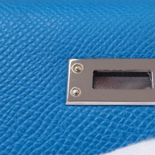 Load image into Gallery viewer, HERMES Kelly Sellier tricolor Blue Zanzibar/Blue de Prusse/Black Epsom Size 25