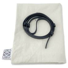 Load image into Gallery viewer, LOEWE Loewe Font Tote Natural/Light BlueALF1B59X16 Raffia Size Small