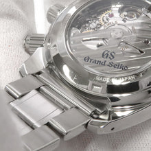 Load image into Gallery viewer, SEIKO ★Grand Seiko GMT Spring Drive W43.5mm Stainless Steel Black DialSBGC203