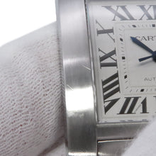 将图像加载到图库查看器中,CARTIER ★Tank Française LM H36.7mmxW30.5mm Stainless Steel Silver DialWSTA0067