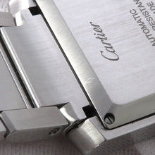 将图像加载到图库查看器中,CARTIER ★Tank Française LM H36.7mmxW30.5mm Stainless Steel Silver DialWSTA0067