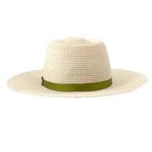 将图像加载到图库查看器中,CHANEL CC Logo Ribbon Straw Hat Size M Beige/Khaki Abaca 78% Cotton 22%
