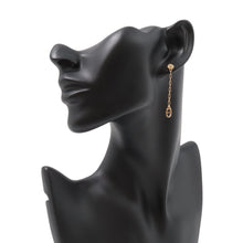 将图像加载到图库查看器中,HERMES Chaine d'Ancre New Farandole Earrings Size TPMH119550B 00 18K Pink Gold