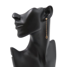 将图像加载到图库查看器中,HERMES Chaine d'Ancre New Farandole Earrings Size TPMH119550B 00 18K Pink Gold